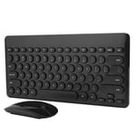 IK6620 2.4ghz Wireless Round Cap Button 90 Keys Multimedia Keyboard And Mo MAI