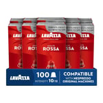 Lavazza Qualita Rossa 10x10 (100) Nespresso compatible coffee pods