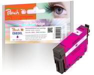 Kompatibel med Peach Epson WorkForce WF-2850 DWF bläckpatron, 6ml, Magenta