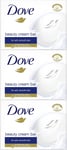 3x Dove Original Moisturising Beauty Cream Bath Shower Soap Bar Smooth Skin 90g
