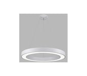 LED2 - LED Riippuvalaisin SATURN LED/80W/230V 3000K d. 80 cm valkoinen