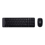 Ensemble sans fil Logitech MK220 - Ensemble clavier et souris - sans fil - 2.4 GHz - Russe