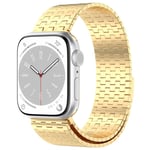 Magnetiskt Metallarmband Apple Watch Ultra 2 49mm Guld