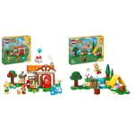 LEGO Animal Crossing Isabelle’s House Visit, Creative Building Toy for 6 Plus Year Old Kids & Animal Crossing Bunnie’s Outdoor Activities Buildable Creative Play Toy for 6 Plus