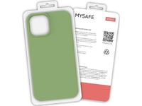 Mysafe Mysafe Silicone Etui Iphone 13 Pro Max Pistace Case