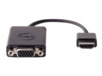 Dell - Videokort - HDMI hane till HD-15 (VGA) hona - för Chromebook 3120 Inspiron 17 77XX, 24 5459, 3059, 3263, 5458, 55XX, 7459 Vostro 3650