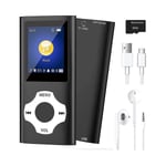 MP3-spelare med Bluetooth 5.0, bärbar HiFi-musikspelare /video/fotovisare/e-boksläsare (b null none