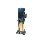 Pompe centrifuge multicellulaire verticale série CVM/A BM/20 pour eaux propres, pressurisation incendie, arrosage et lavage industriel, 1,5 kW et 2 CV, couleur bleue (référence : 170090000AF)