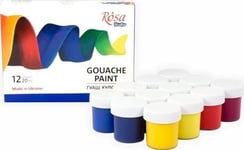 Gouachefärger 20Ml 12 Färger Classic