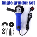 Electric Angle Grinder 115mm Small Angle Grinding Heavy Duty Tool 3000W 18000RPM