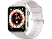 Blackview R30 Pro Fitness Smartwatch, 1.83-Inch Hd,220Mah Battery, 24-Hour Spo2 Detection + Heart Rate Monitoring, Monitor Sleep Status, Calls And Sms Notification, Grey