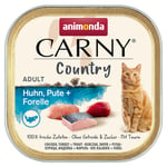 Animonda Carny Country Adult 32 x 100 g - kana, kalkkuna & taimen