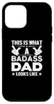Coque pour iPhone 12 mini Dad Funny - Voici à quoi ressemble un père dur à cuire