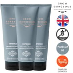 Grow Gorgeous Defence Anti-Pollution Shampoo for Healthy Hair 250ml - Packs of 3