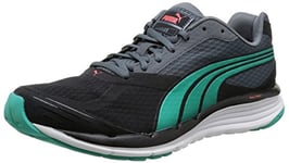 Puma Faas 700 V2, Chaussures de Running Homme - Noir (Black/Turbulence/Pool Green), 40 EU (6.5 UK)