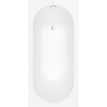 VILLEROY & BOCH OBERON BADEKAR 160X75 FOR INNBYGGING STONE WHITE