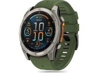 Tech-Protect Tech-Protect Silicone Line Garmin Fenix 5X / 5X Plus / 6X / 6X Pro / 7X / 8 (51 Mm) Military Green