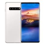 Smartphone, S10 Android Phones Dual SIM Free Mobile Phone Unlocked, 3GB RAM 32GB ROM, 4800mAh Battery, 6.5"HD Waterdrop Full-Screen, Fingerprint, Face ID,White