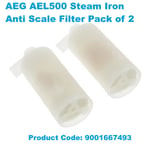 Steam Iron Anti Scale Filter 2 Pack 9001667493 SI5043 for AEG SWAN
