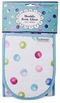 NEW Spotty Dotty Design Insulated Double Oven Gloves A Modern Classic UK Seller