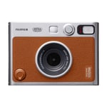 Fujifilm Instax Mini Evo Hybrid instant kamera, brun type-c