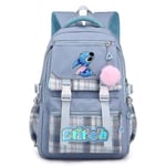 Ny Lilo och Stitch Stitch Stitch Skolväska Student Ryggsäck Ryggsäck #09