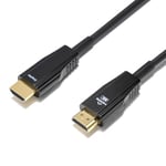 HDMI-kabel Deltaco Ultra High Speed, 8K@60Hz, 48Gbps, 20 meter - Svart