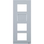 ABB-Welcome Frame för videosystem, alu, storlek 1/4 (4 moduler) 41384CF-A