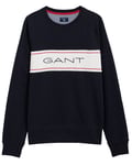 Gant Gant Archive C-Neck Sweat M Evening Blue (Storlek L)