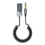 USAMS A2DP Bluetooth 5.0 AUX Audio Music Receiver Adapter