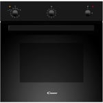 Candy Gas Single Oven - Black