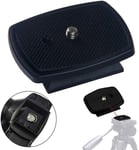 DSLR SLR Camera Tripod Quick Release Plate / Shoe | 1/4 Screw Thread | 4.4cm x 4.4cm Base