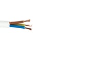 Fix-Pro Anslutning Rund, Pvc 3G0,75 Mm² Pklj Svart 300/300V Ring, Kabeldiameter 5,2-6,7 Mm - (100 Meter)
