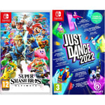 Super Smash Bros. 2 Ultimate (Variation) & Just Dance 2022 (Nintendo Switch)