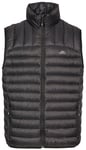 Trespass Hoppers Down Gilet Men dunväst Svart 2XL - Fri frakt