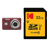 Kodak - Carte Micro SD 64 Go UHS-I U1 V10 A1 microSDHC/XC - Carte Mémoire  Micro SD - Vitesse de Lecture 85MB/s Max - Vitesse d'Écriture 25MB/s Max 