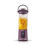 Ninja Blast Portable Blender, 530ml, Leakproof Lid & Sip Spout, Powerful Cordless Mini Blender, Rechargeable, Portable Smoothies, Protein Shakes, Blends Ice & Frozen Fruit, Purple, BC151UKPR