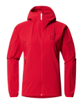 Rosson Softshell Hood W Bright Red (M)
