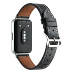 Samsung Galaxy Fit 3 Armband i äkta läder, Svart