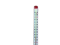 Løst Langt Term.Glas T.Nedafv. - 1/2 Dykrør 210 Mm. Skala -10 Til +120°C