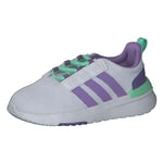 Adidas Racer TR21 I Sneaker, FTWR White/Violet Fusion/Pulse Mint, 22 EU