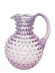 Paris Hobnail Jug 2L Home Tableware Jugs & Carafes Water Carafes & Jugs Purple Anna Von Lipa