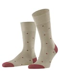FALKE Men's Dot Socks, Cotton, Green (Desert 7530), 5.5-8 (1 Pair)