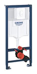 GROHE Set pour WC suspendu bâti-support 1,13 M, supports muraux avec plaque de commande Skate Air blanc alpin Rapid SL 38722001 (Import Allemagne)
