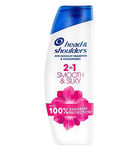 Head & Shoulders Smooth & Silky 2in1 Anti Dandruff Shampoo 330ml. Fresh Clean Feeling