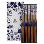 Tokyo Design Studio Chopstick 5 set Flora Japonica