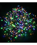 Ljusslinga med 1000 Flerfärgat LED-Ljus och 7 Ljusfunktioner - Inom- och Utomhusbruk 20 meter