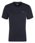 Barbour Barbour Men's Barbour International Small Logo Tee Black/Pewter XL, Black/Pewter