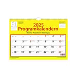 Väggkalender 2025 | 42 x 29cm | Programkalendern