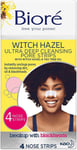Bioré Witch Hazel Ultra Deep Cleansing Pore Strips Nose Strips For Spot Prone